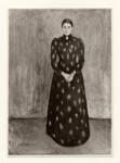 Anonimo , Munch, Edvard - sec. XIX - La sorella Inger