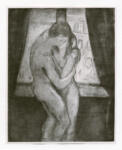 Munch, Edvard , Der Kuß