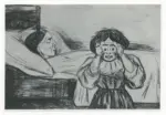 Munch, Edvard , Die tote Mutter
