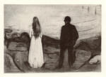 Munch, Edvard , Un uomo e una donna di schiena