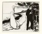 Munch, Edvard , Coppia sul mare