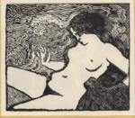 Munch, Edvard , Nudo sdraiato