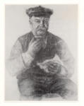 Munch, Edvard , Ritratto di uomo anziano