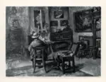 Braekeleer, Henry , An artist in his studio