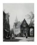 Dommershuiyzen, Christian , A Dutch street scene