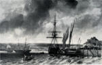 Jongkind, Johan Barthold , Les bateaux au large de Scapa-Flow -