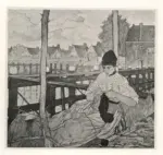 Jungmann, Nico , Ragazza che lavora