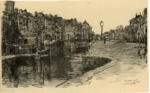 Mastenbroek, J.H. , The old lock at Delfshaven -