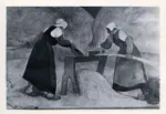 Meyer De Haan, Jacob , Paysannes broyant du Chanvre