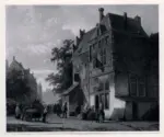 Springer, Cornelius , A Dutch Street Scene
