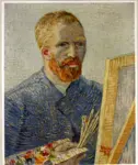 Van Gogh, Vincent , Autoritratto al cavalletto