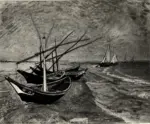 Van Gogh, Vincent , Barche da pesca