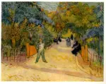 Van Gogh, Vincent , Entrance to the Public Gardens at Arles