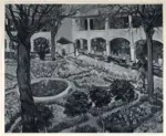 Van Gogh, Vincent , Cortile dell'ospedale