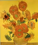 Van Gogh, Vincent , Vaso con quattordici girasoli