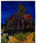 Van Gogh, Vincent , La Chiesa di Auvers