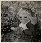 Van Gogh, Vincent , Petite fille à l'orange