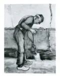 Van Gogh, Vincent , Paysan B&ecirc;chant