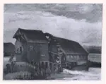 Van Gogh, Vincent , Il mulino ad acqua