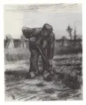 Van Gogh, Vincent , Paysan B&ecirc;chant