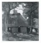 Van Gogh, Vincent , La Chaumi&egrave;re sous les arbres