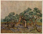Van Gogh, Vincent , - Raccoglitrici di olive