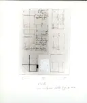 Mondrian, Piet , Tratto con retino nelle figure a sinistra