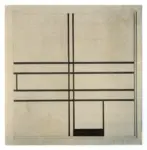 Mondrian, Piet , Composition in White, Black, Yellow and Blue