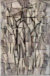 Mondrian, Piet , Composizione di alberi
