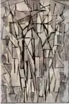 Mondrian, Piet , Composizione di alberi