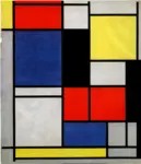 Mondrian, Piet , Quadro n. 2 ("Tableau" I)