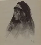 Schwartze, Th&eacute;r&egrave;se , Arab woman -