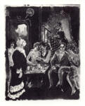 van Dongen, Kees , Bloch et le Narrateur à la "Maison"