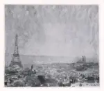 Anonimo , van Dongen, Kees - sec. XX - Paris et la Tour Eiffel