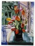 Anonimo , Kisling, Moise - sec. XX - Vase de Tulipes