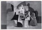 Marcoussis, Louis , Intérieur à la contrebasse et à l'escalier - , Intérieur à la contrebasse et à l'escalier -