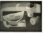 Marcoussis, Louis , Nature morte à la pastèque et au citron -