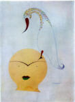 Brauner, Victor , Tete et oiseau