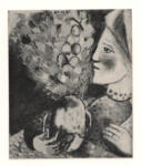 Chagall, Marc , Femme au Bouquet