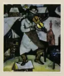 Chagall, Marc , Il violinista