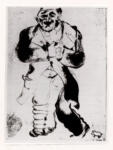 Chagall, Marc , Sobakevic per "Le Anime Morte" di Gogol