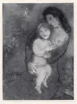 Chagall, Marc , Femme et Enfant