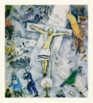 Chagall, Marc , Die weibe Kreuzigung