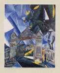 Chagall, Marc , I cancelli del cimitero