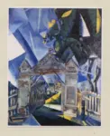 Chagall, Marc , I cancelli del cimitero