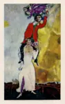 Chagall, Marc , Double Portrait