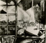 Chagall, Marc , Parigi attraverso la finestra