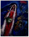Chagall, Marc , La Mariée
