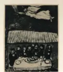 Chagall, Marc , L'agneau Pascal et l'Ange exterminateur