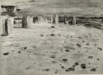 Giacomelli , Kandinsky, Wassili - sec. XX - Cestoni da spiaggia in Olanda
